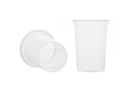 Классика Ø117 1000мл (цвет: белый/ прозрачный)