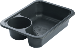 Лоток под запайку прямоугольный 187_137_45 с соусником